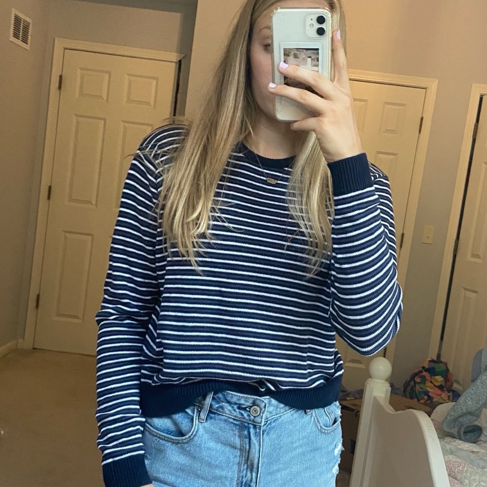 Striped Crewneck Sweater~Brandy Melville~Size S